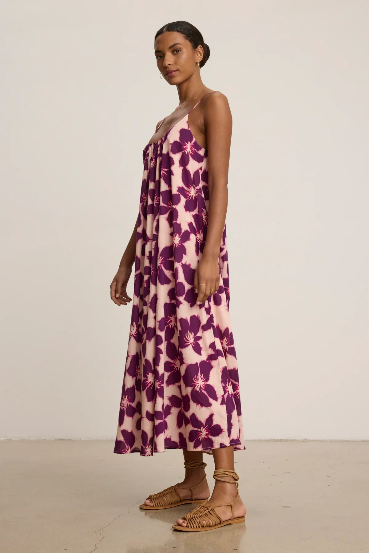 ALEXA DRESS IN BERRY - Image 2