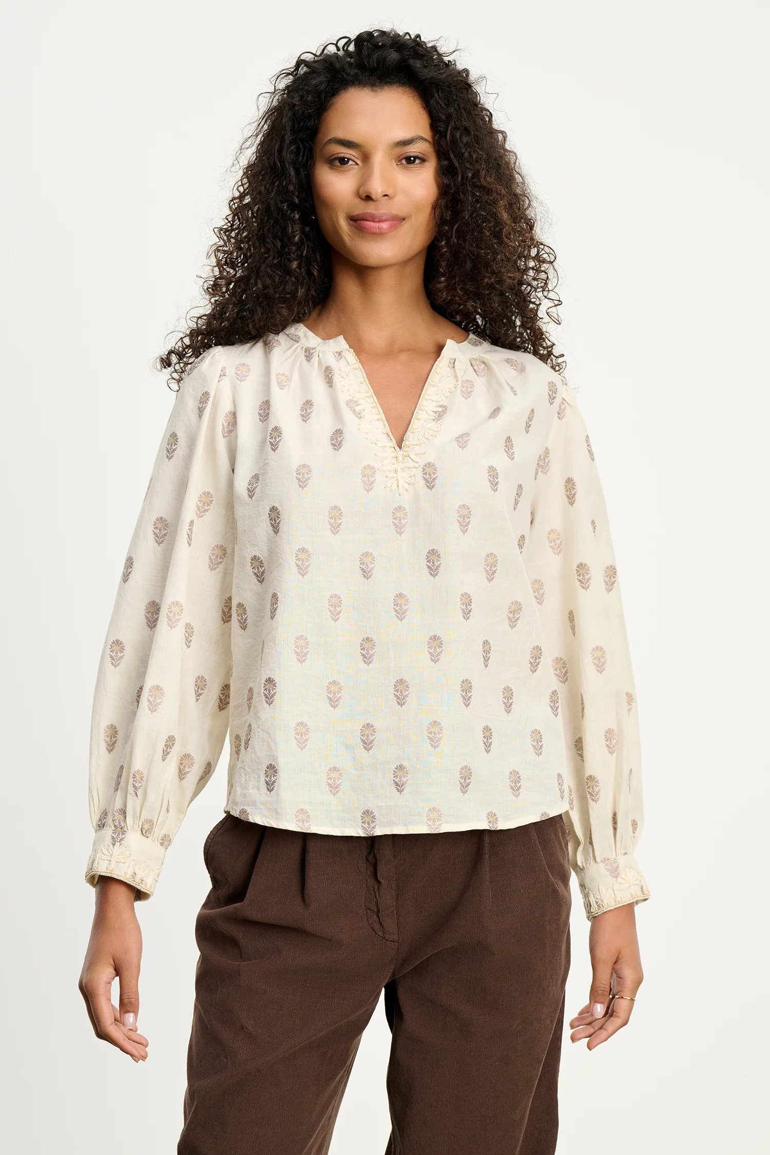 ANA BLOUSE IN MULTI - Image 2