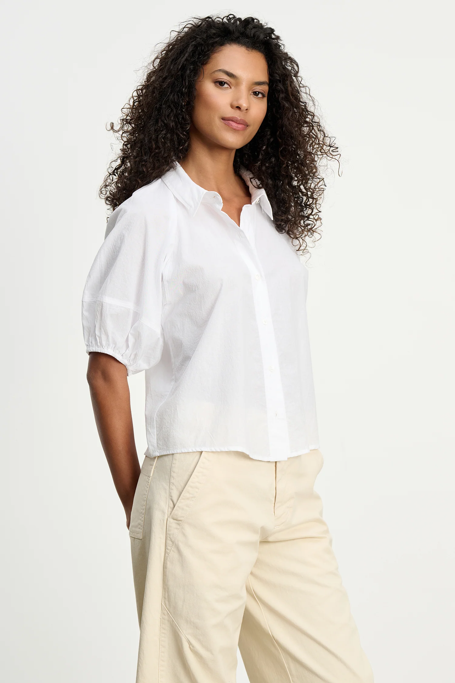 AUTUMN SHIRT IN WHITE - Image 4