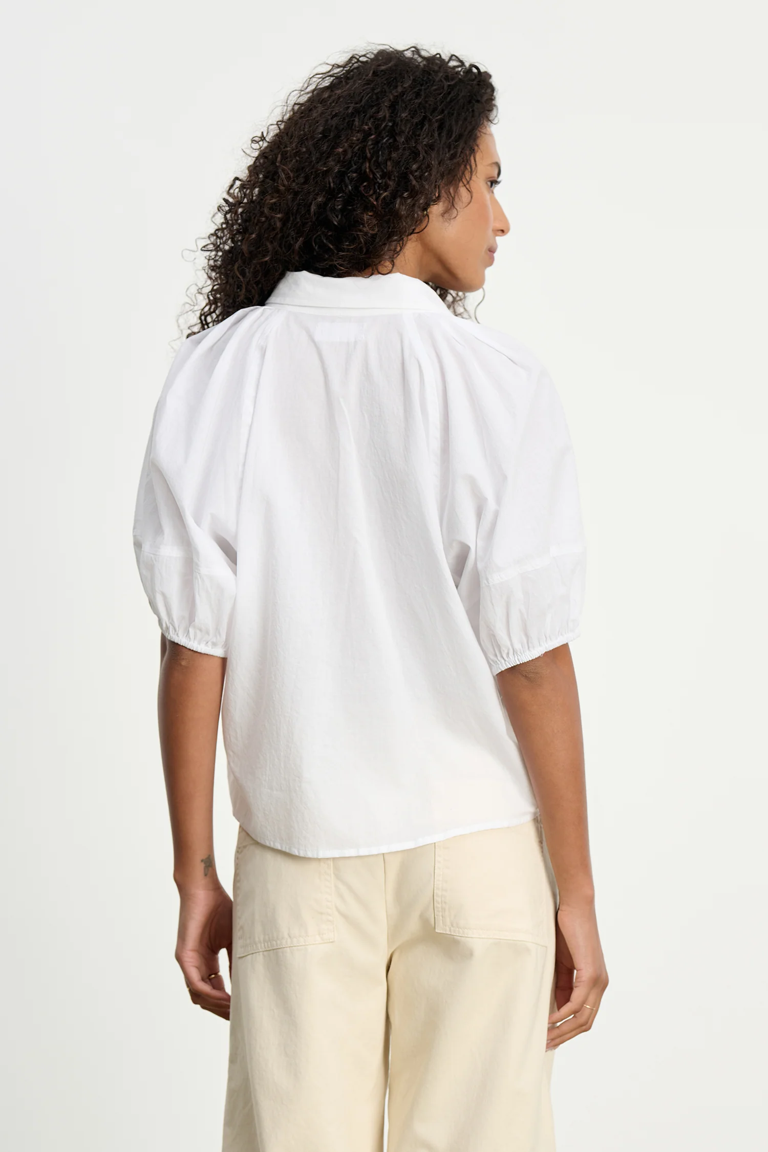 AUTUMN SHIRT IN WHITE - Image 5