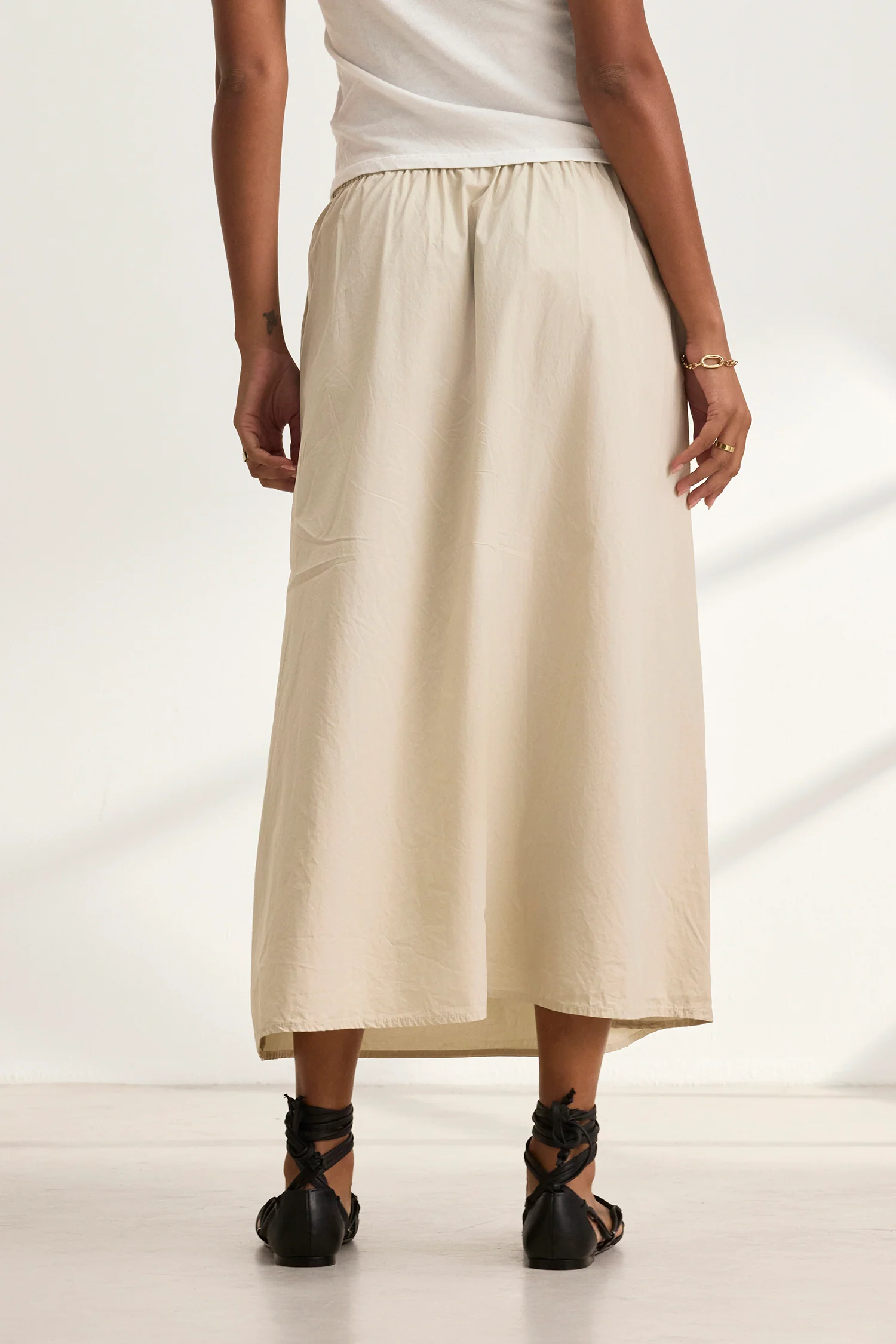 BELLA SKIRT IN SESAME - Image 4