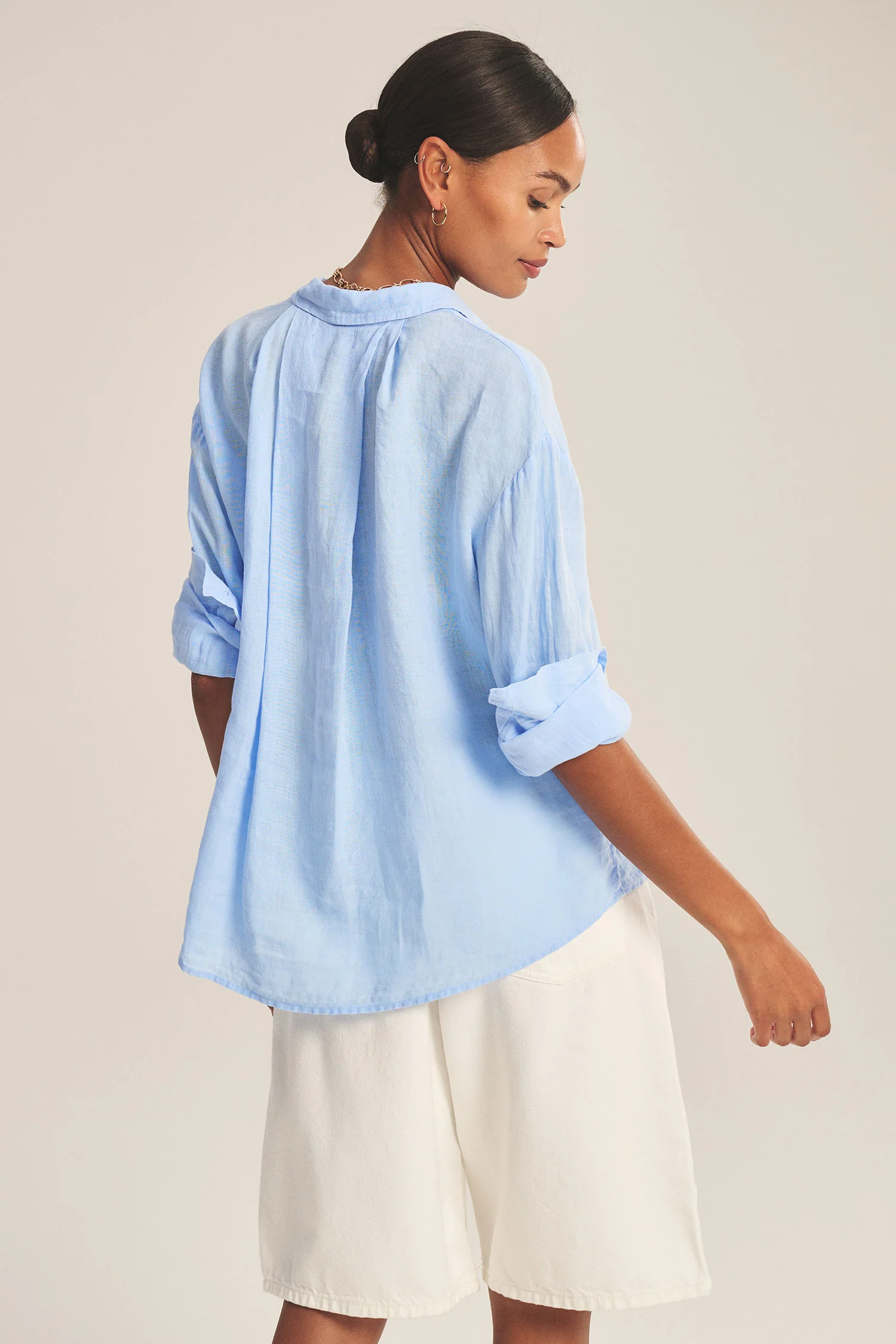 BRIGHTON LINEN SHIRT IN SAILBOAT - Image 7
