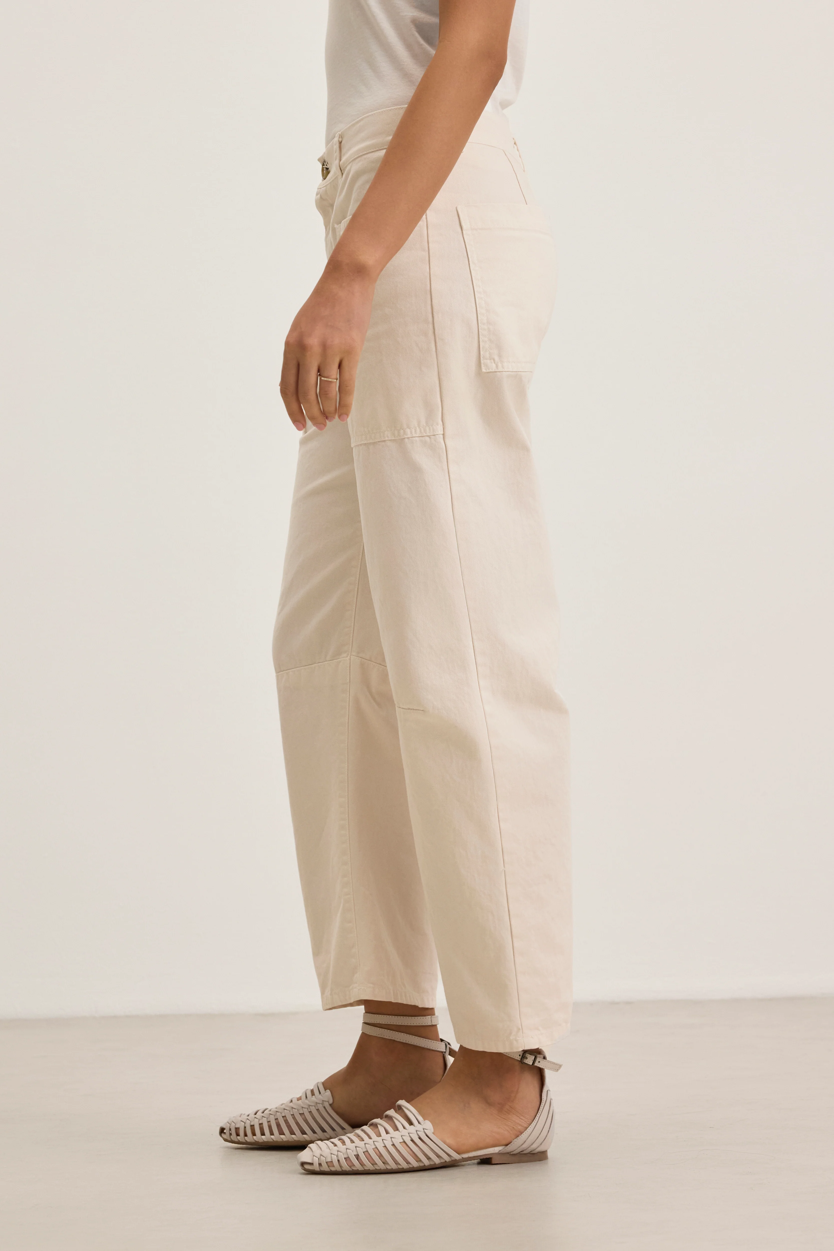 BRYLIE TROUSER IN BISQUE - Image 3