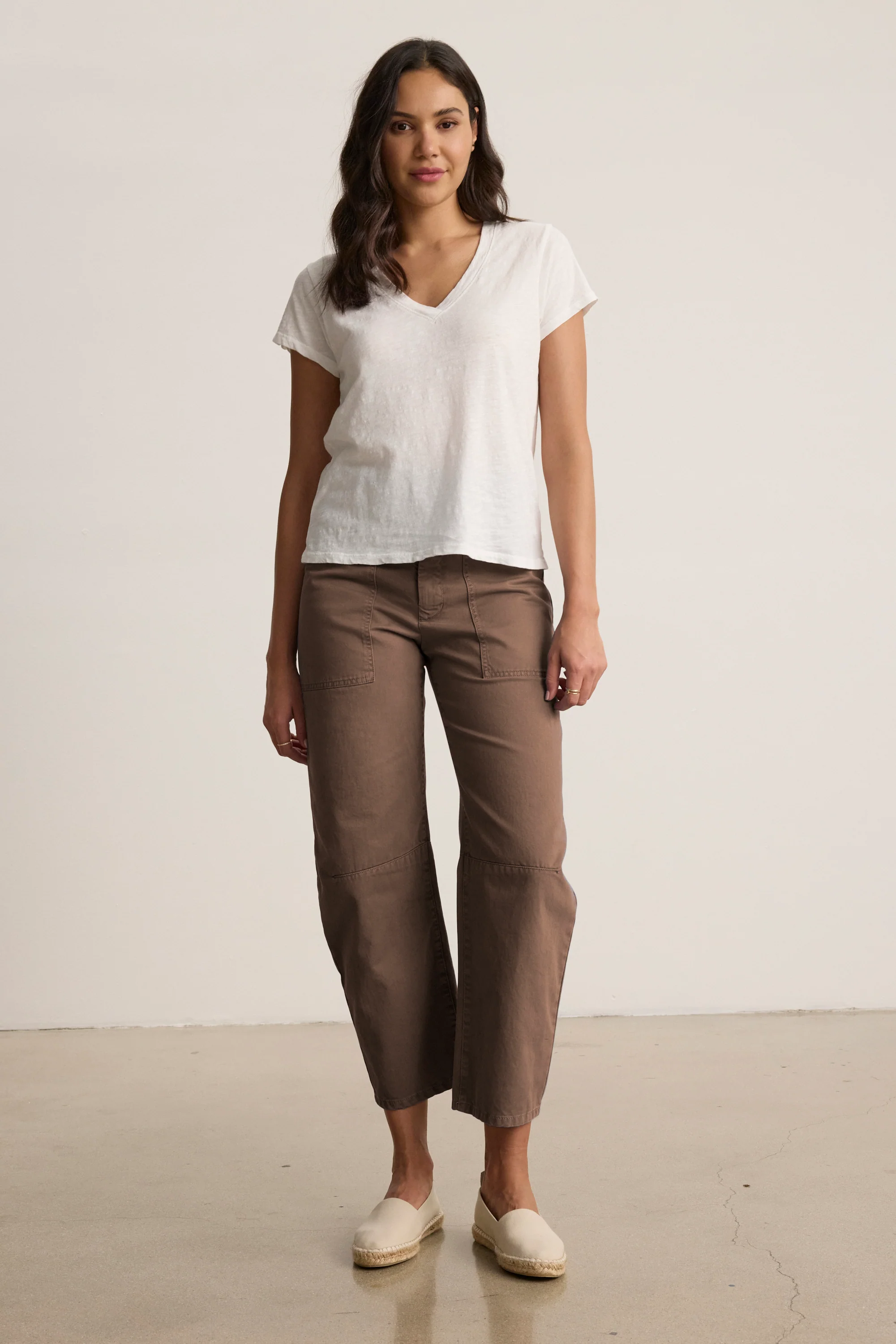 BRYLIE TROUSER IN CHOCOLATE - Image 4