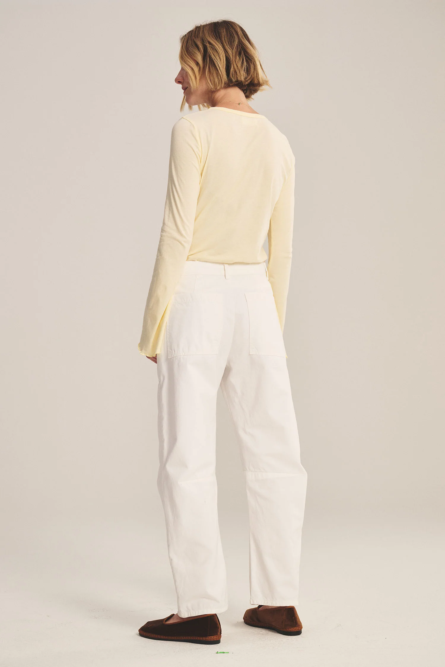 BRYLIE TROUSER IN SLEET - Image 5