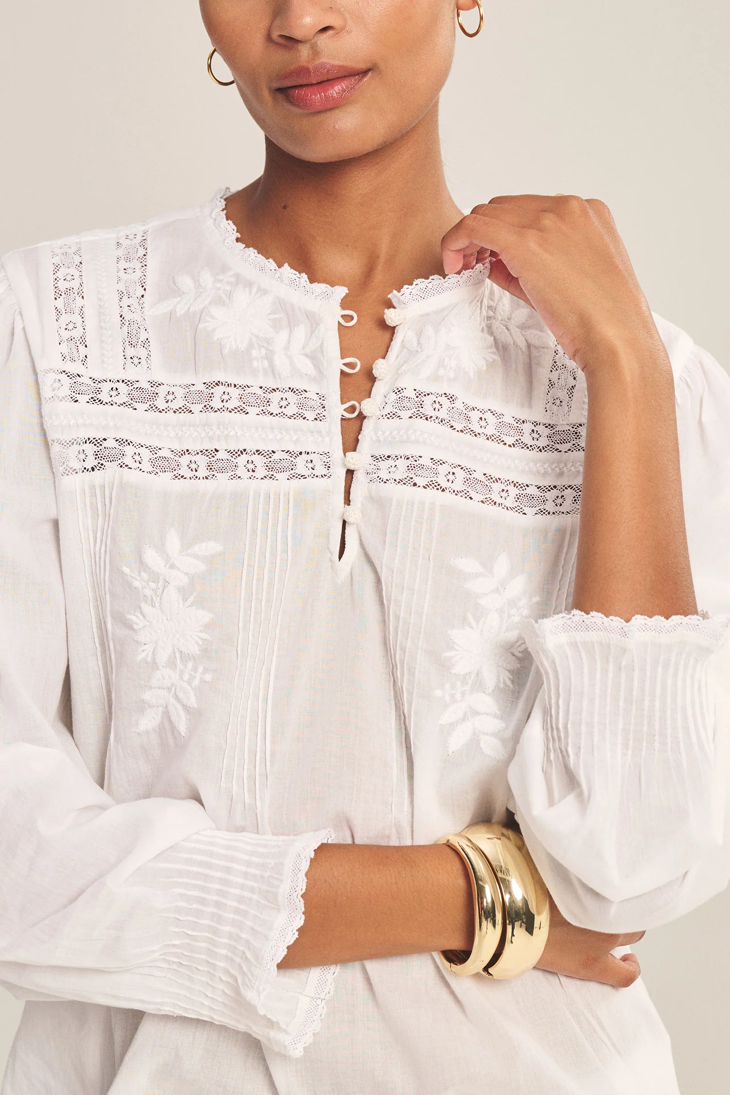 BYRDIE SHIRT IN WHITE - Image 4