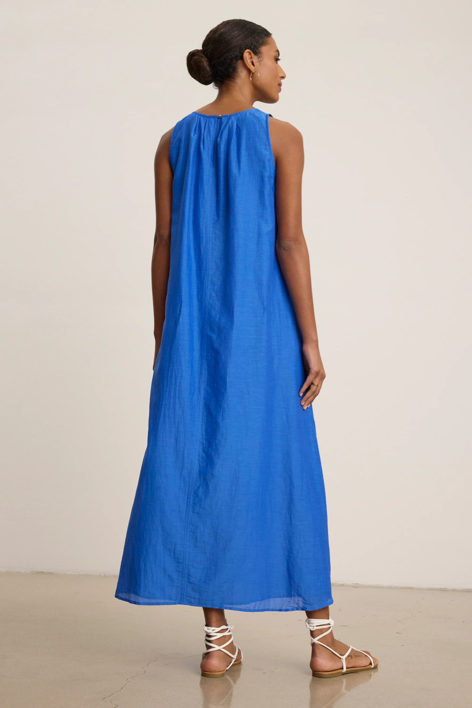 CAROL DRESS IN LAPIS - Image 3