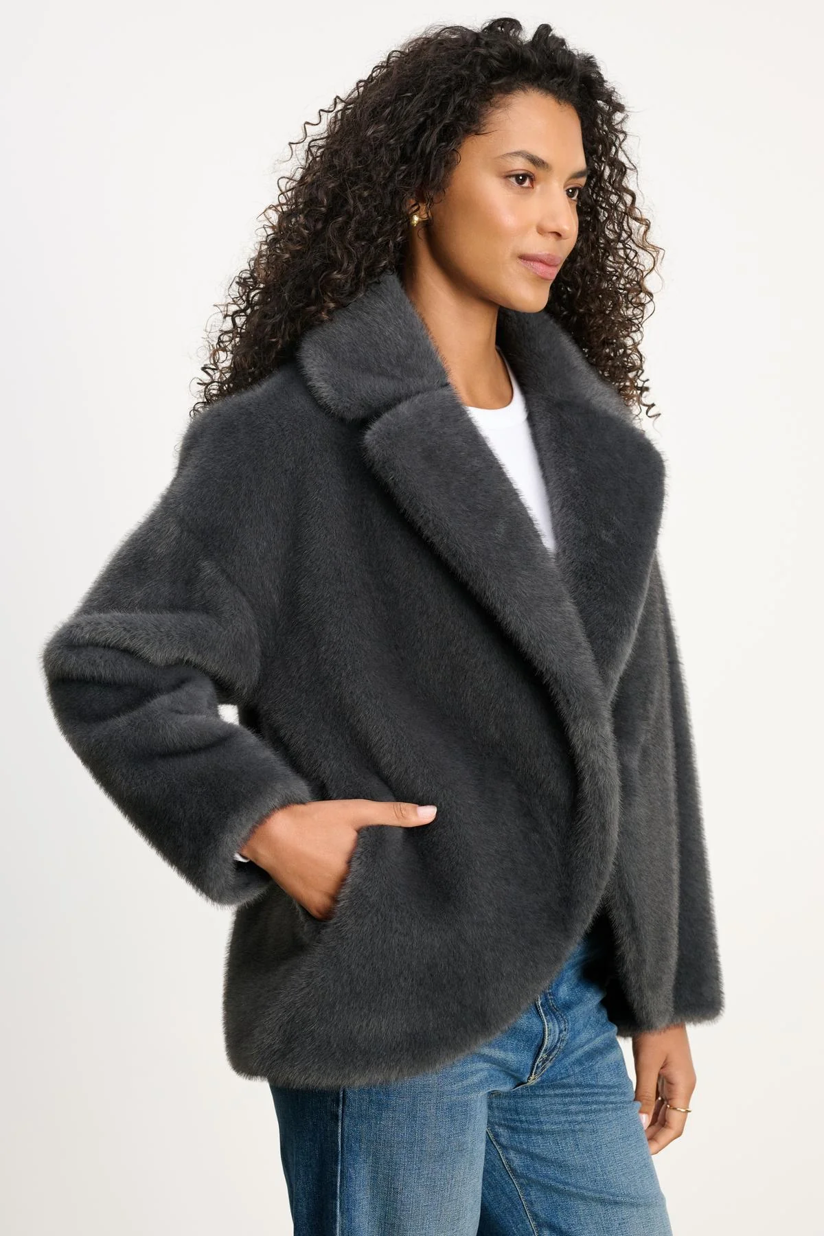 CAROLYN JACKET IN SLATE - Image 5