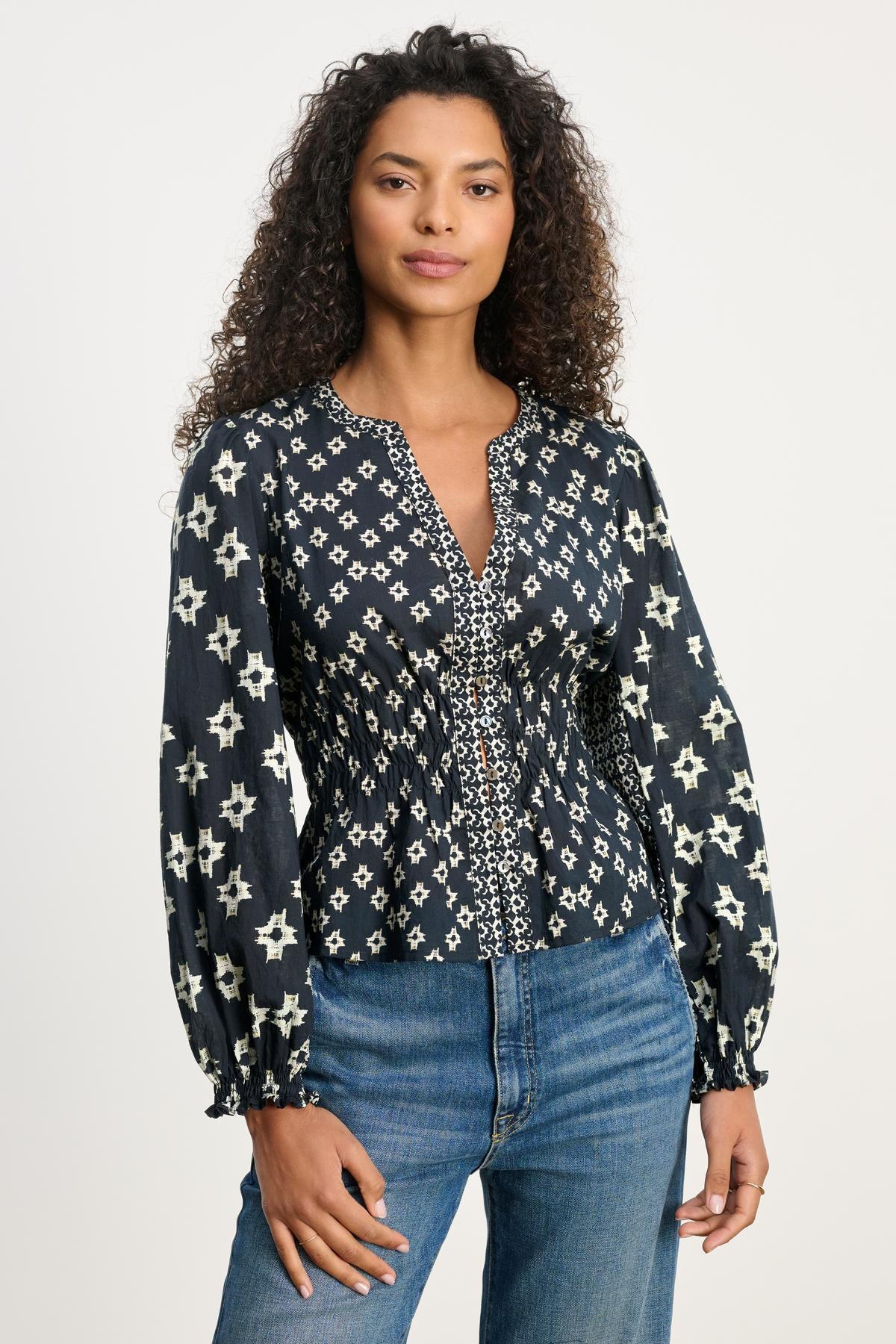 CHARLOTTE TOP IN MIDNIGHT - Image 3