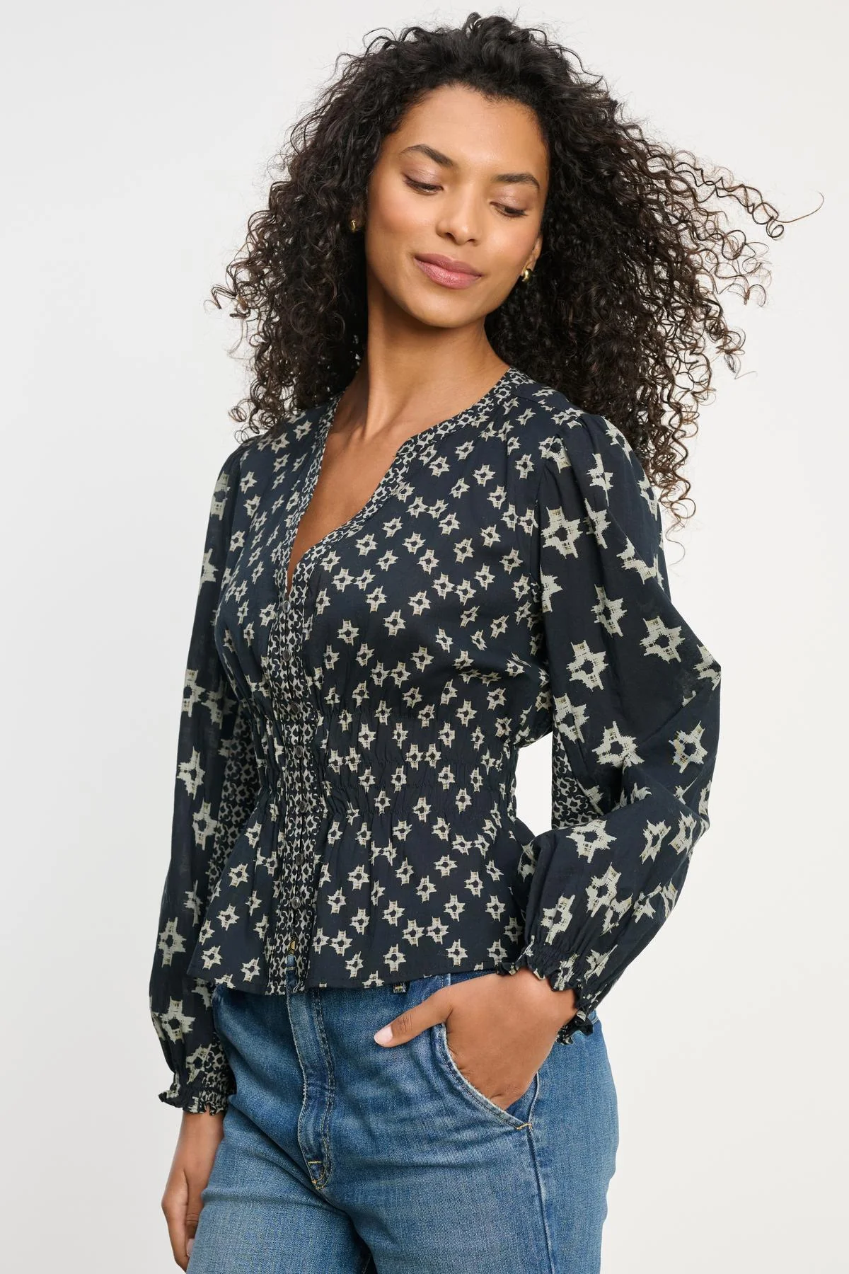 CHARLOTTE TOP IN MIDNIGHT - Image 7