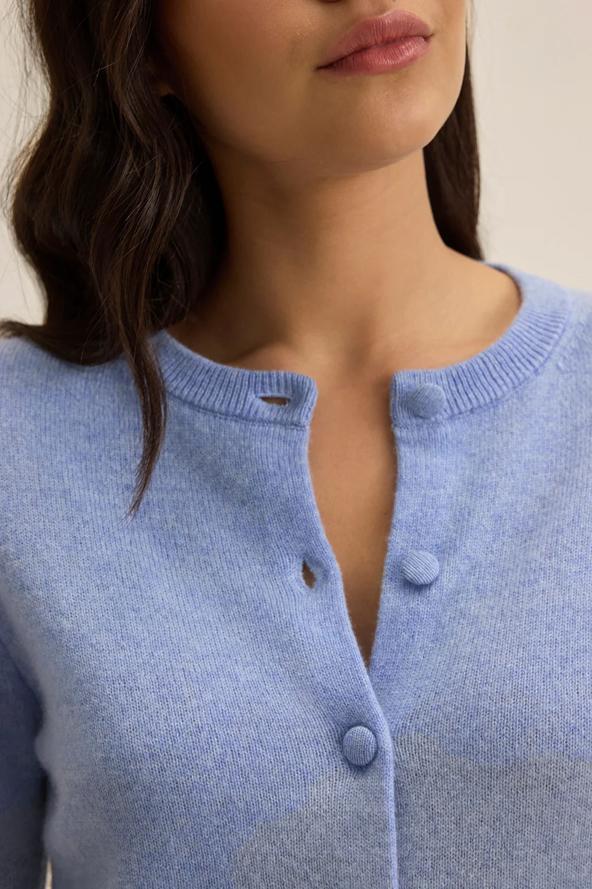 CHRICHET CARDIGAN IN SKY - Image 2