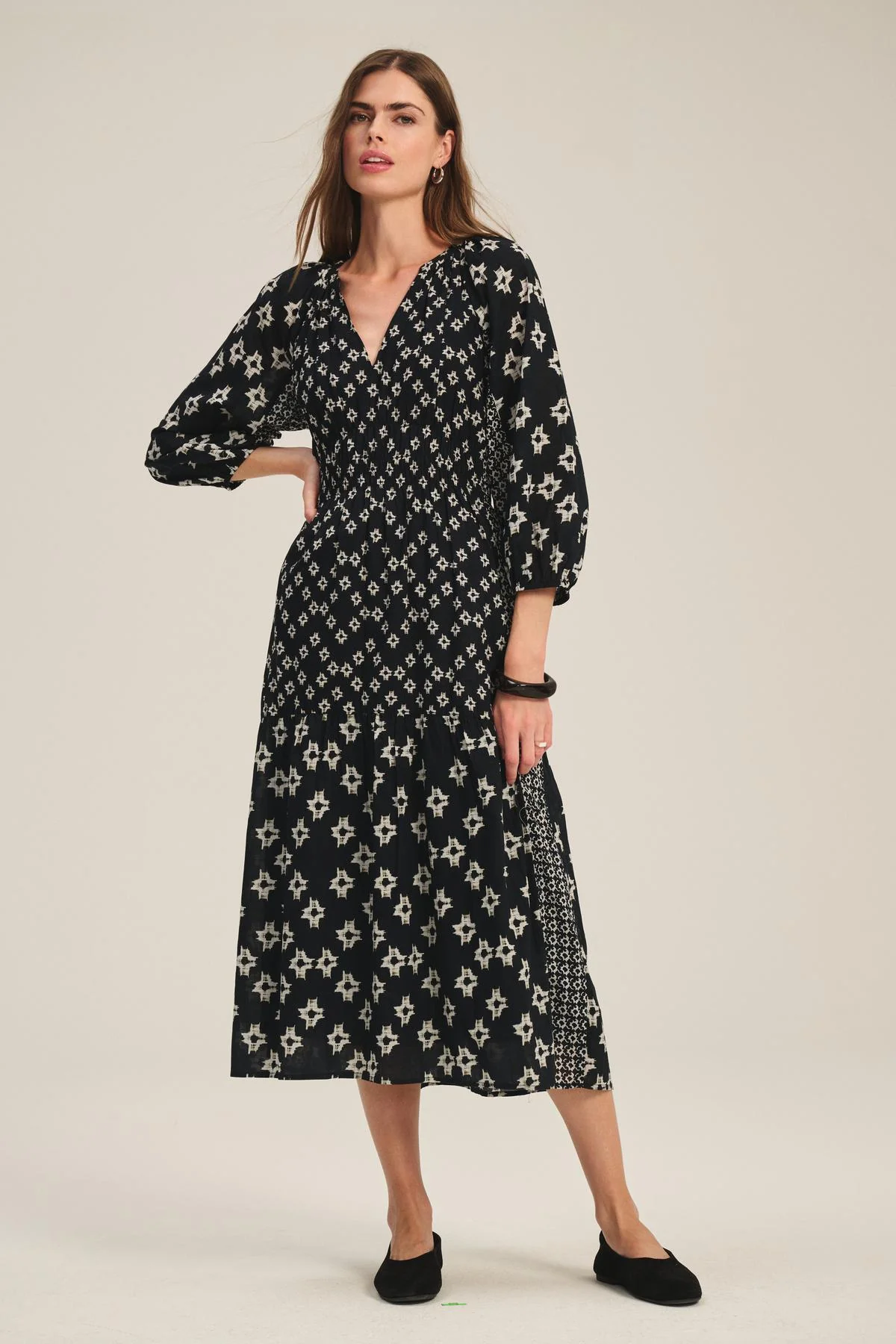 ELEN DRESS IN MIDNIGHT - Image 3