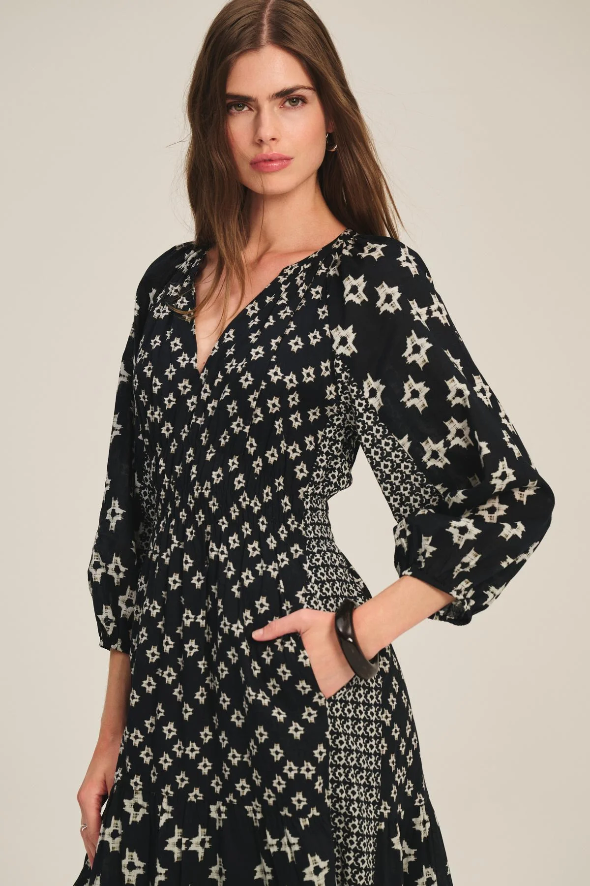 ELEN DRESS IN MIDNIGHT - Image 4