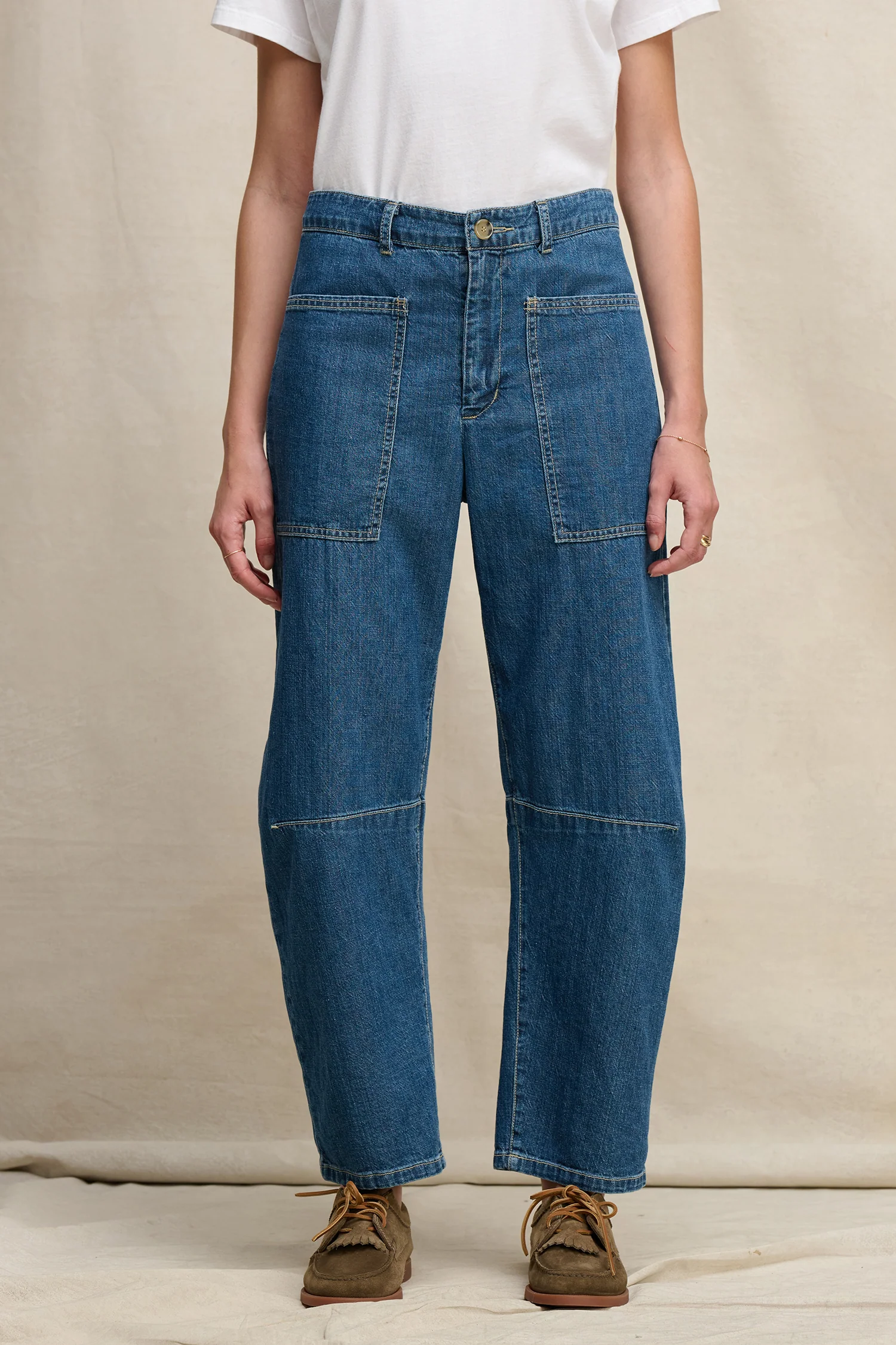 FARAH DENIM TROUSER IN CLASSIC - Image 3
