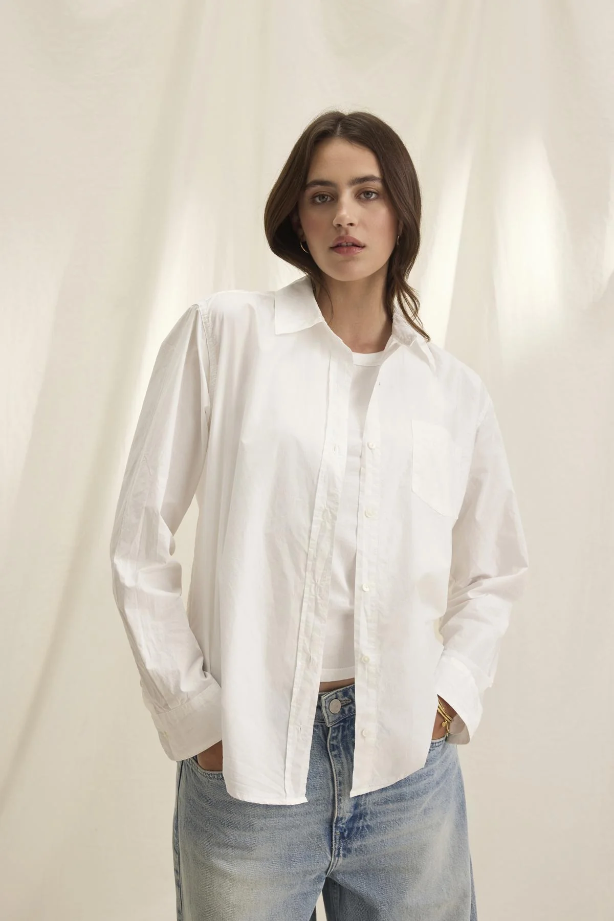 GRACE SHIRT IN WHITE - Image 3