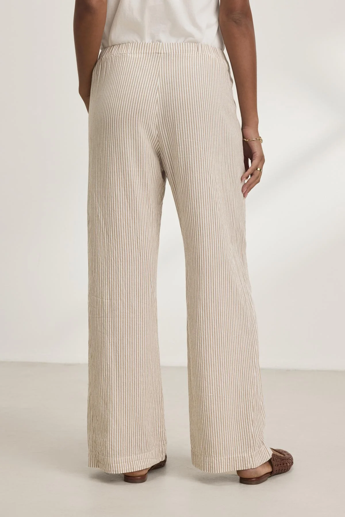 KELLY TROUSER IN OATMEAL - Image 4