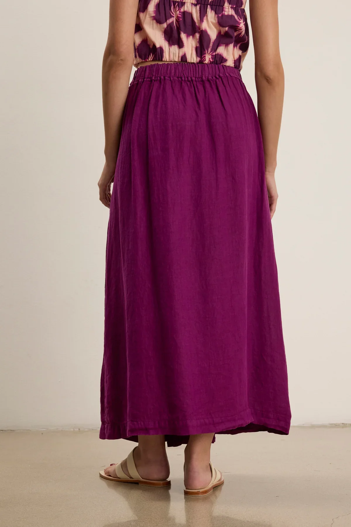 LINDA SKIRT IN GRAPE - Image 3