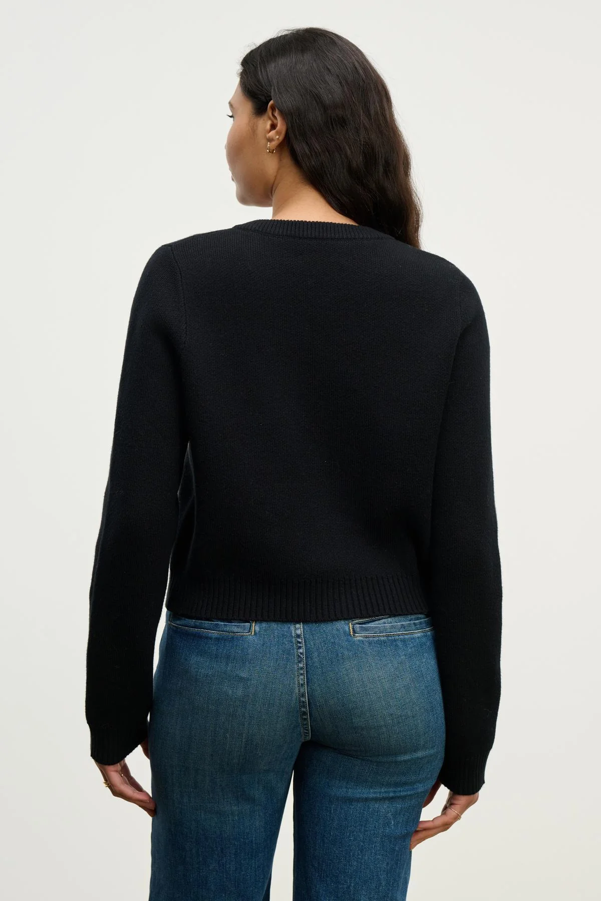 MAHAL CARDIGAN IN BLACK - Image 3