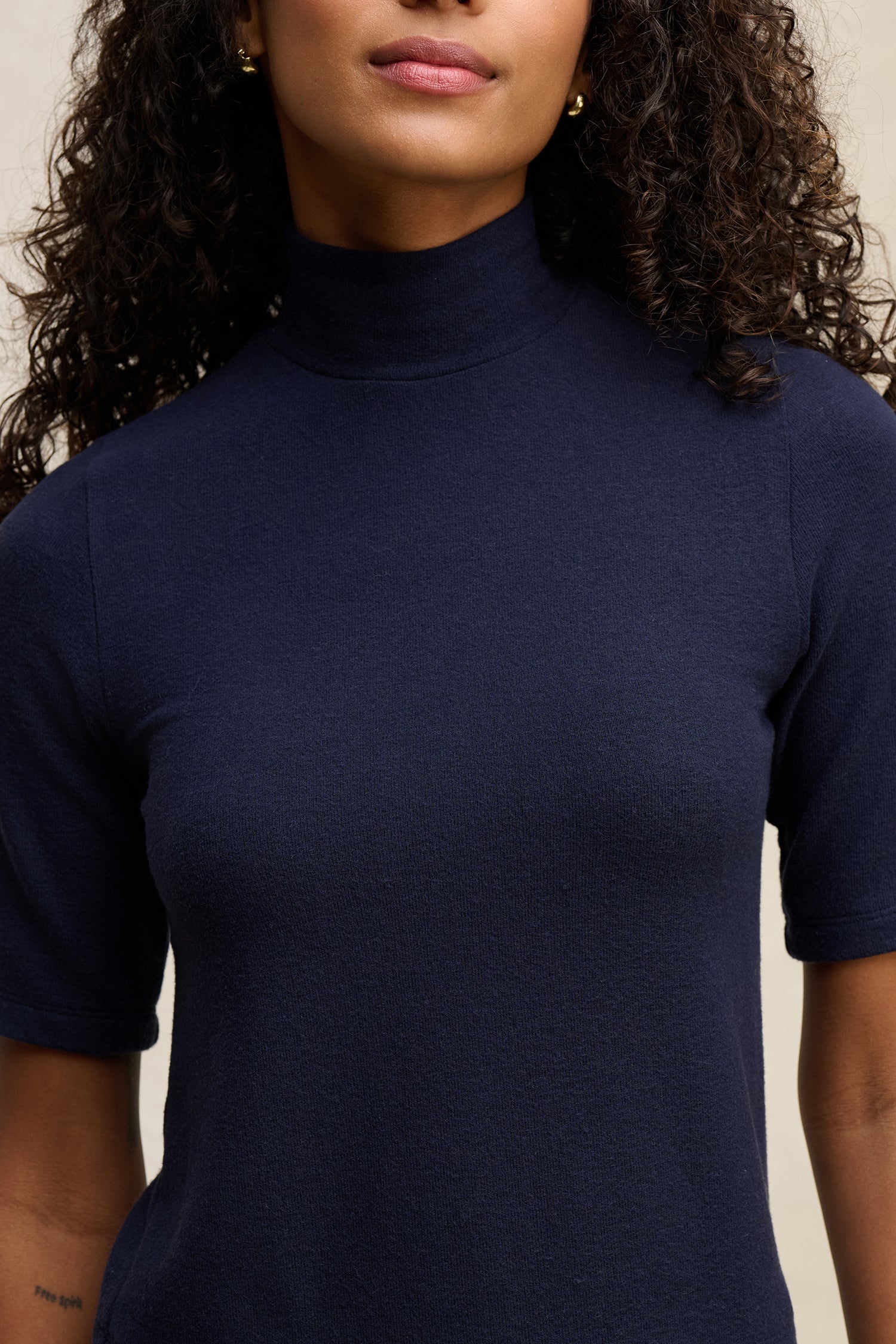 MALAYA TURTLENECK IN NAVY - Image 5