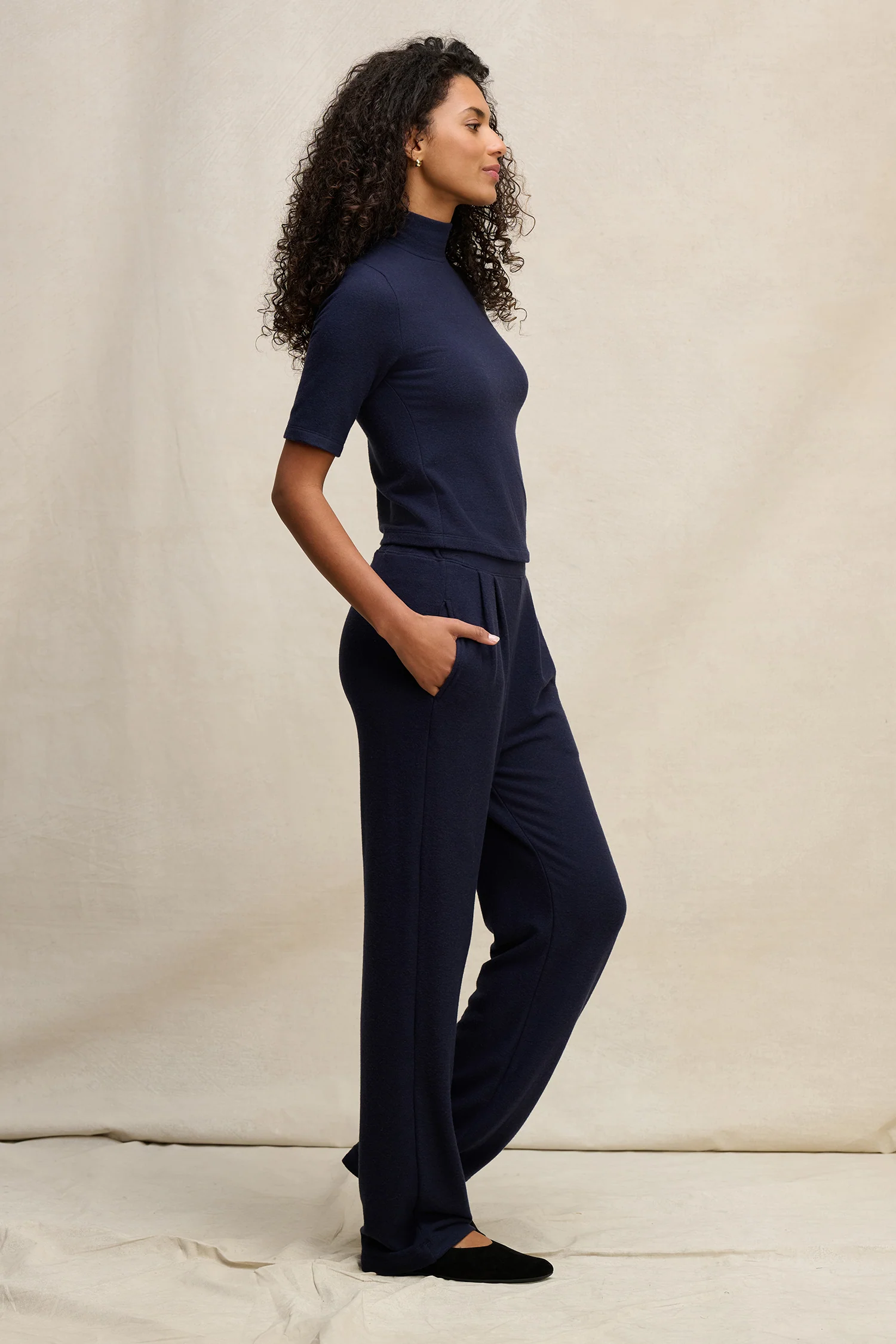 MALAYA TURTLENECK IN NAVY - Image 6