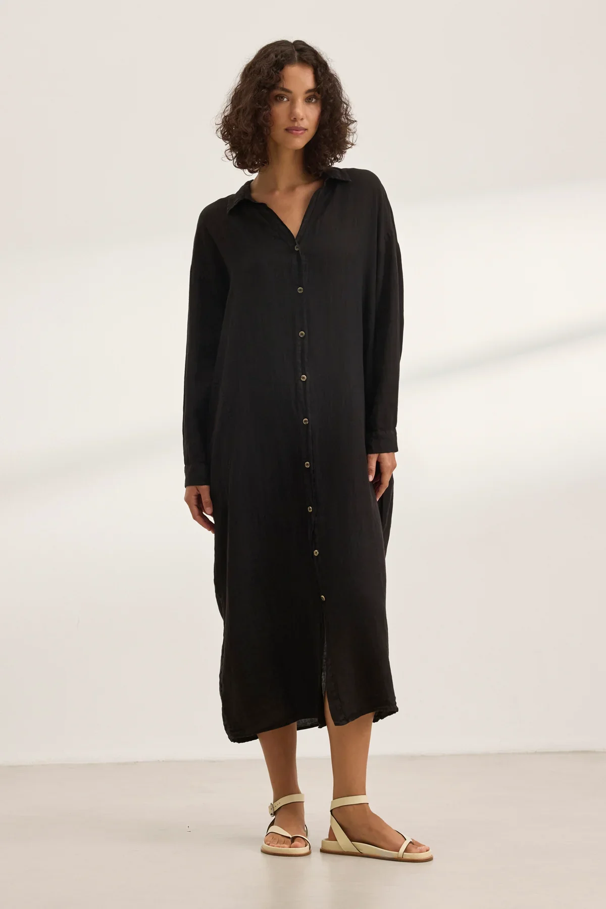 NICOLE DRESS IN BLACK