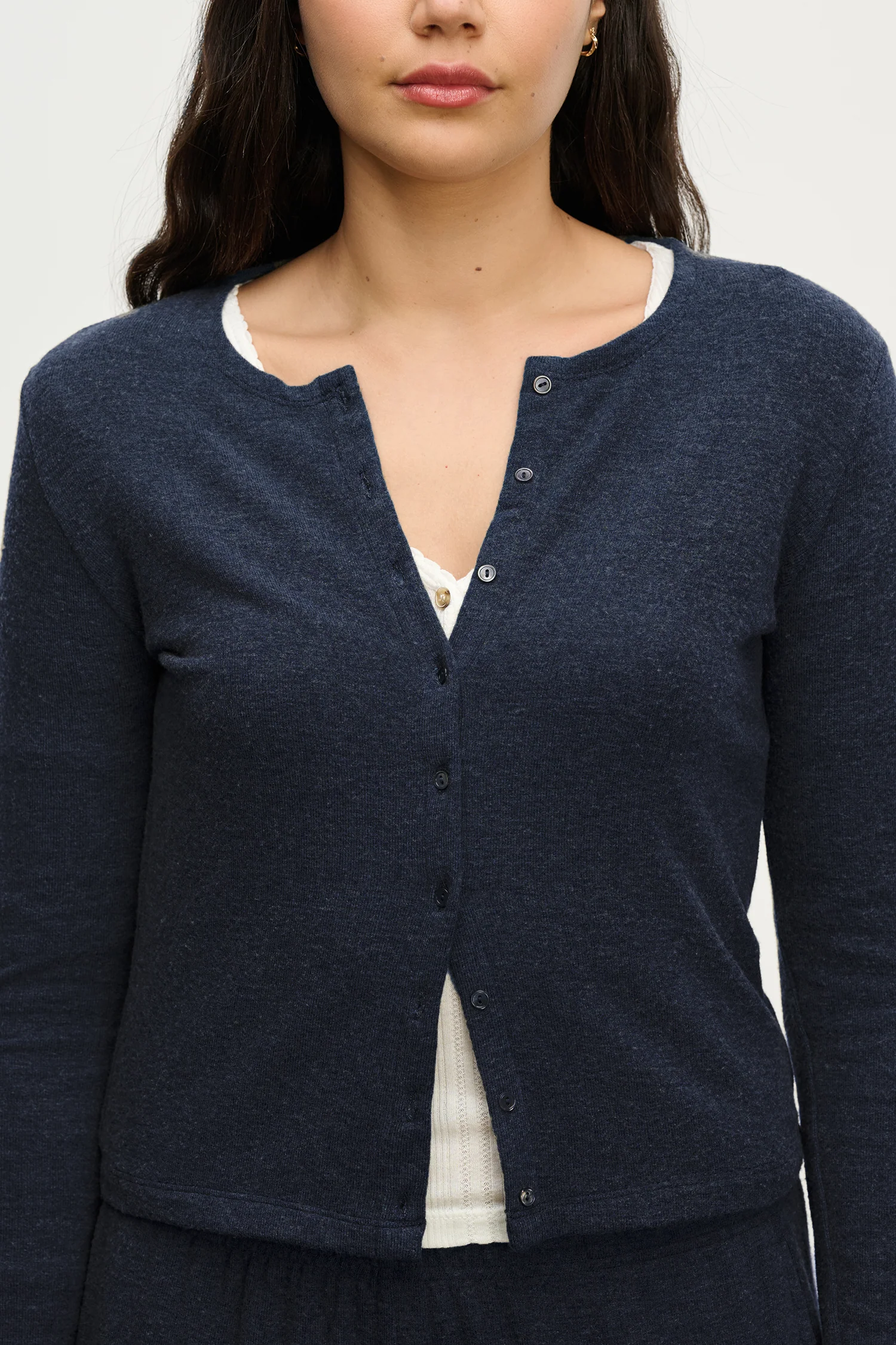 RAYA CARDIGAN IN NAVY - Image 2