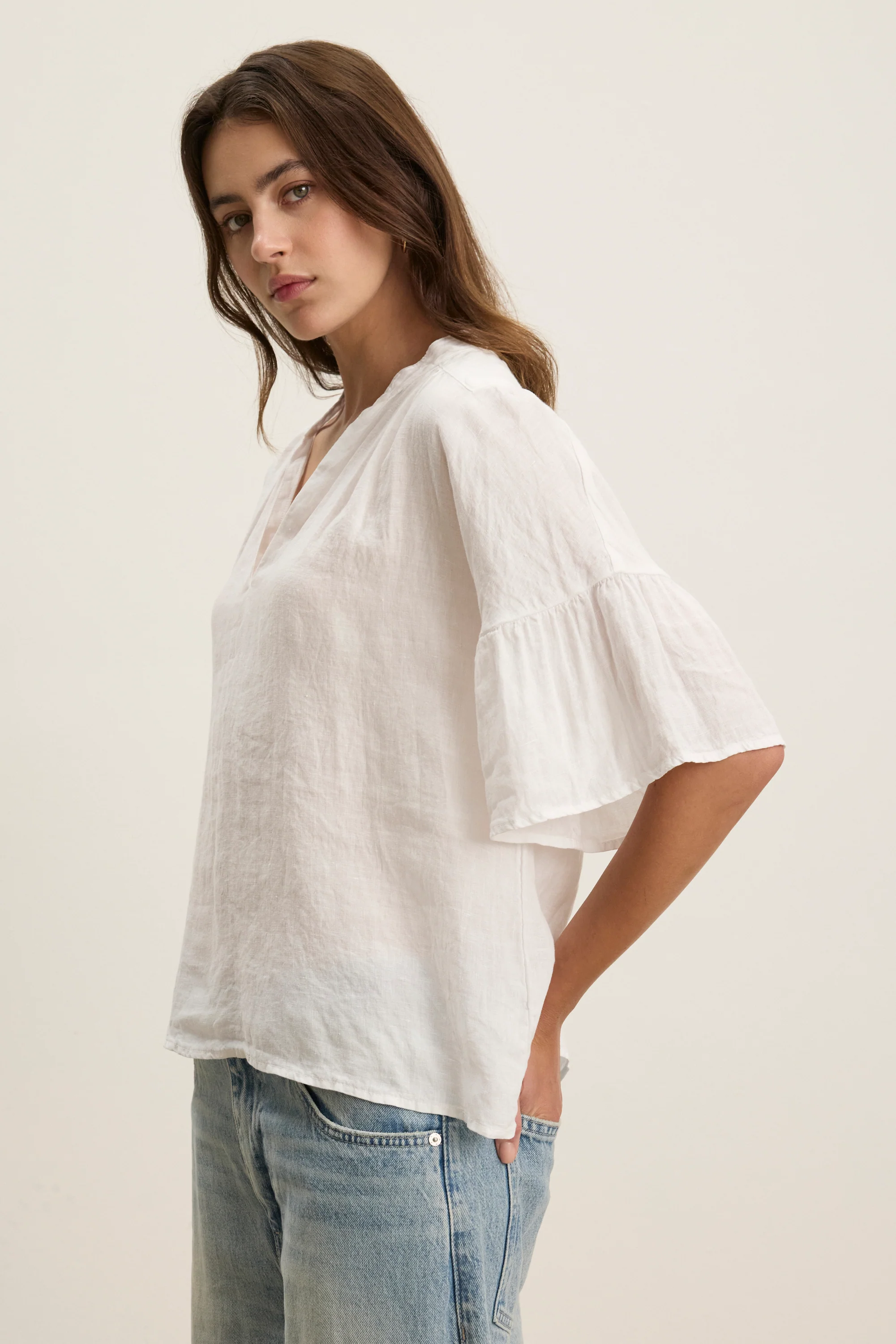RAYE TOP IN WHITE - Image 2