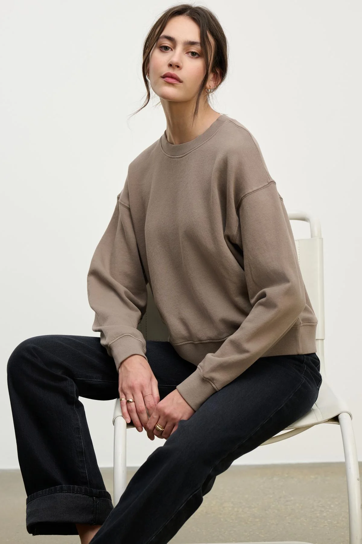 YNEZ SWEATER IN SYCAMORE - Image 7